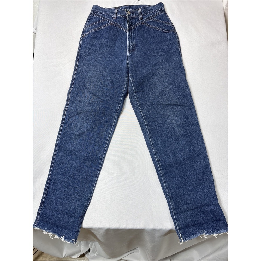 Vintage 90s Rocky Mountain Western Jeans (28x30) Retro Cowgirl Denim